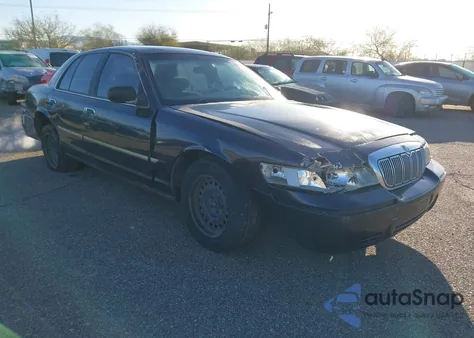 2000 Mercury Grand Marquis Gs из США, поврежденный, VIN 2MEFM74W2YX644424